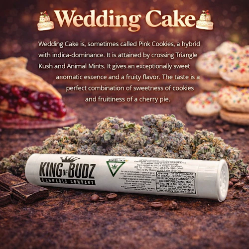 KOB - 1g Preroll - Wedding Cake