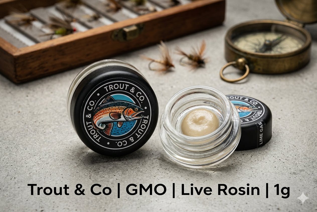 Product Trout & Co | GMO | Live Rosin | 1g