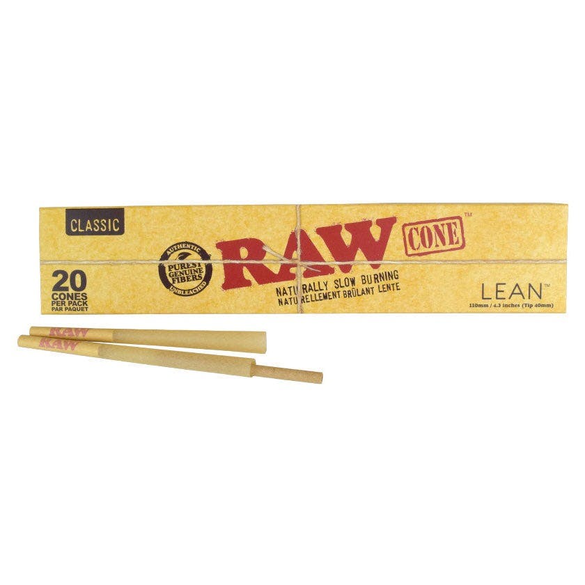 Raw Cones | Raw Cones Lean - 20 Pack