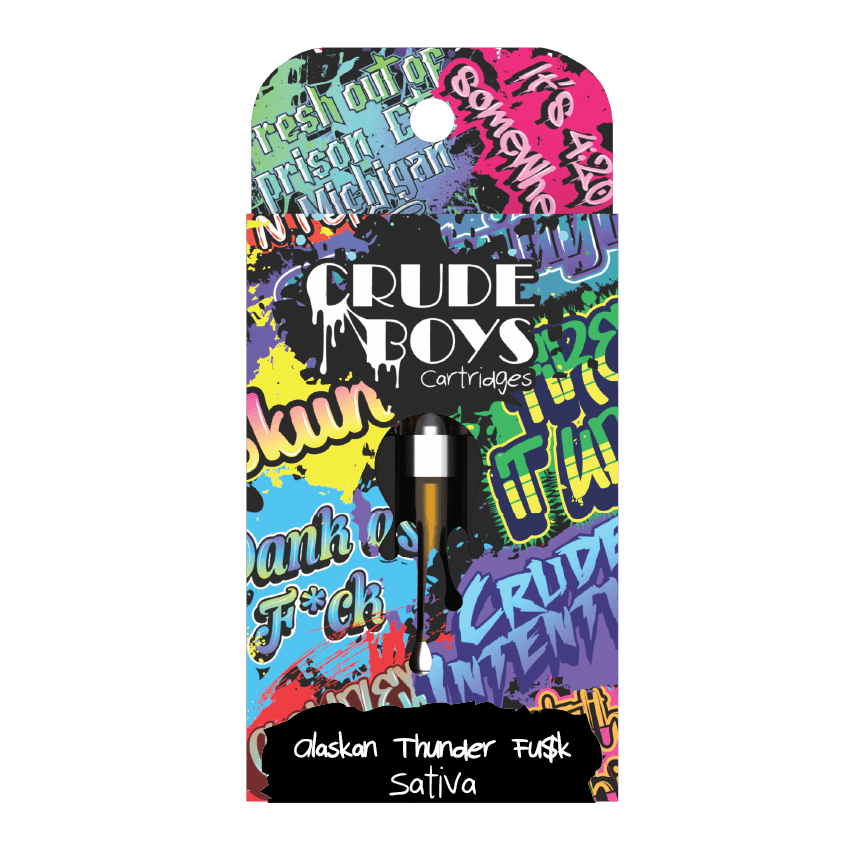 Product: Crude Boys | Alaskan Thunder Funk | Vape Cart | 1g | Sativa
