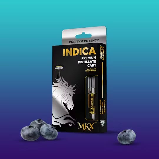 MKX - Cartridge 1g - Blueberry Afgoo - Indica | Cloud Cannabis - (GR Fulton  St.)