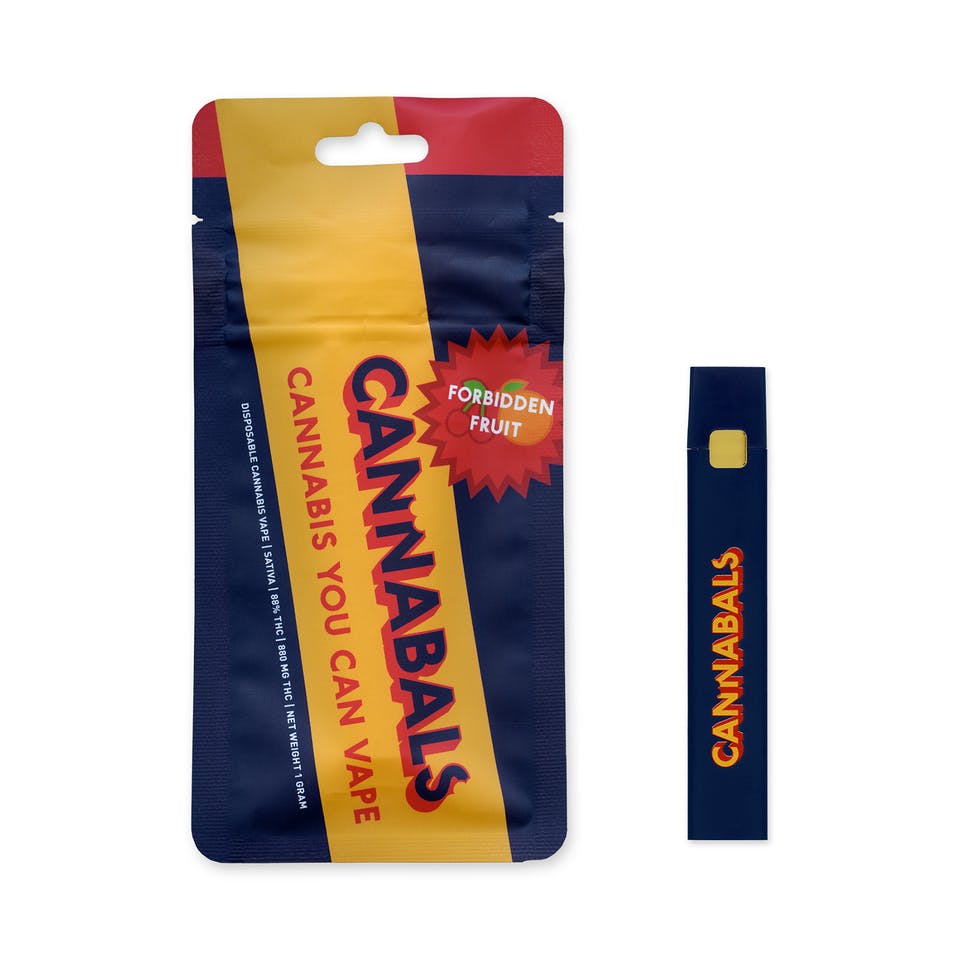 Cannabals | Vape | Forbidden Fruit | All In One | 1g | Indica | 88% THC Cannabals