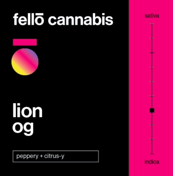 Fello: Lion OG 0.5G Live Rosin Disposable Vape | Green Acres - Detroit