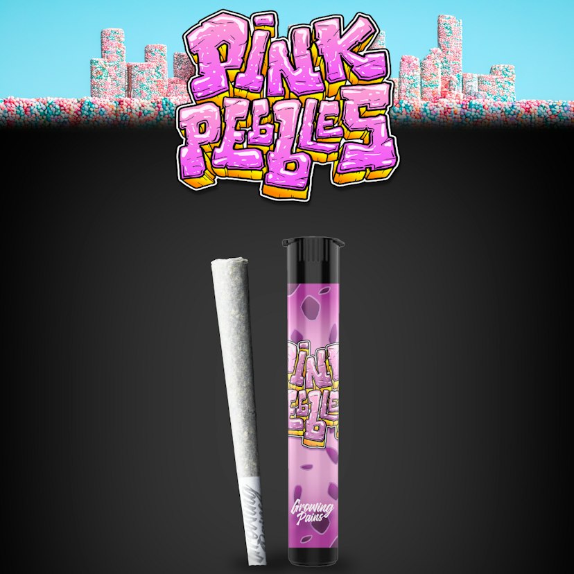 Growing Pains | 1g Preroll | Pink Pebbles
