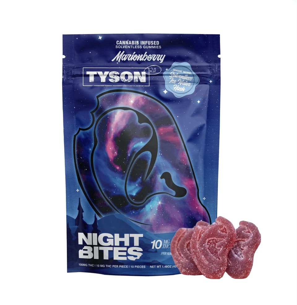 Edibles | Tyson 2.0 | Night Bites | 100mg | 10ct