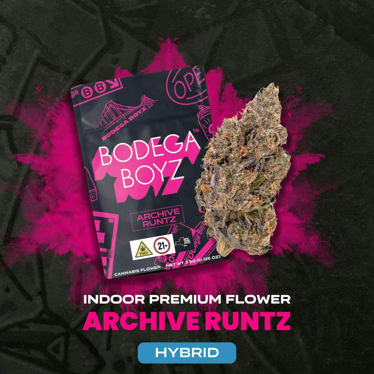 Bodega Boyz Archive Runtz 3.5g Premium Flower