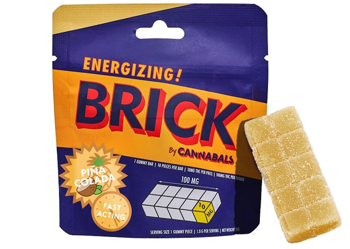 Photo of Cannabals | Pina Colada Brick 100mg