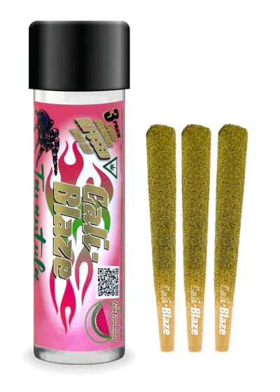 Cali-Blaze - 3-Pack 1g Tarantulas - Watermelon - PRE_ROLLS by Cali-Blaze at King of Budz