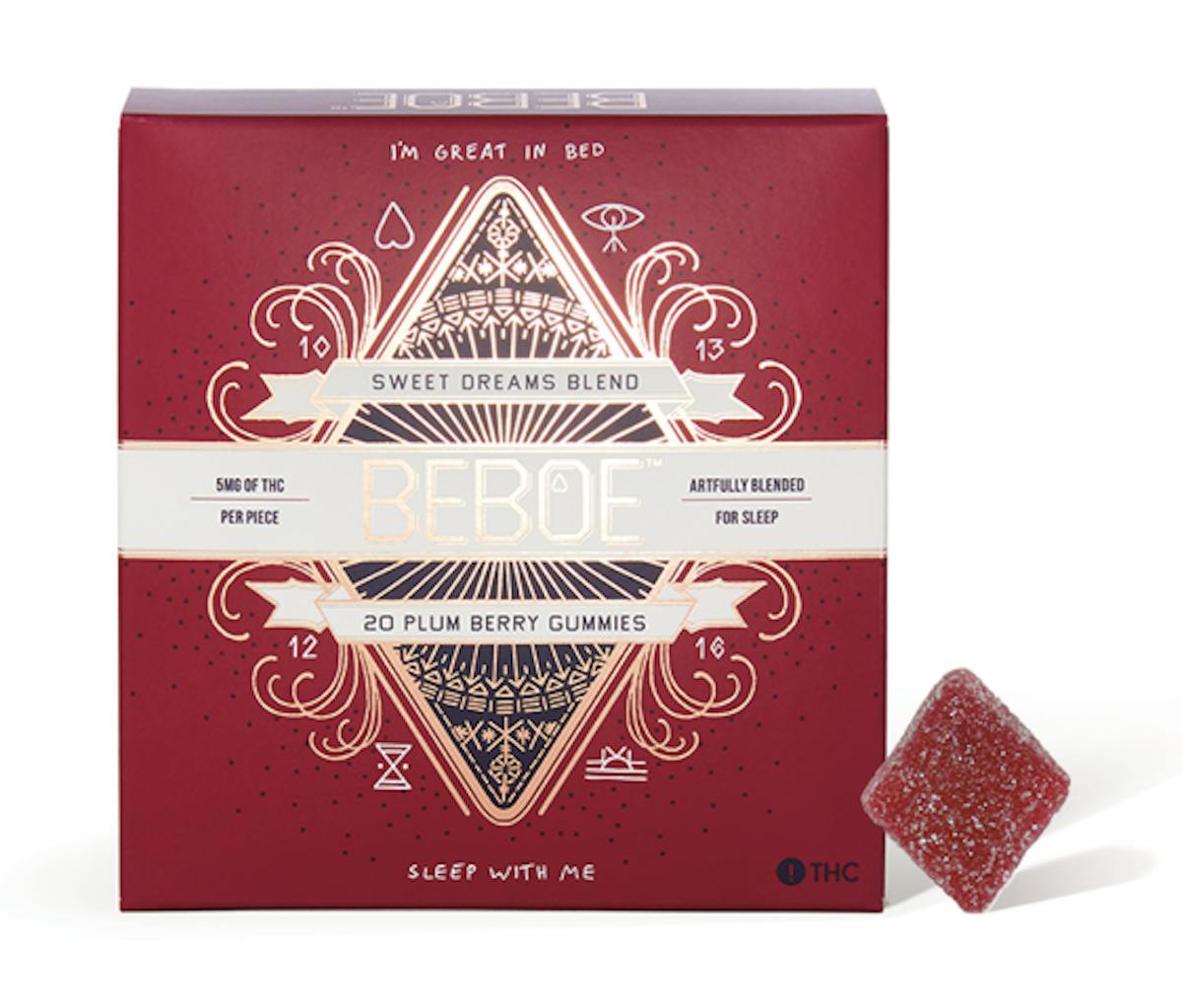 Photo of Beboe 5:1 Sweet Dreams Gummies 100mg 20pk (THC:CBN) – Plum Berry