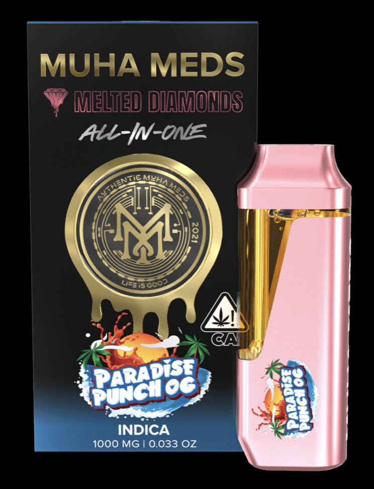 Product: Muha Meds | Melted Diamonds Disposable - 1g - Paradise Punch OG