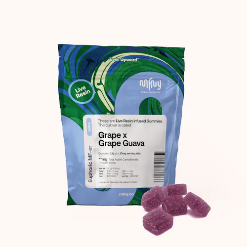 Grape x Grape Guava 11 | Live Resin Gummies-1