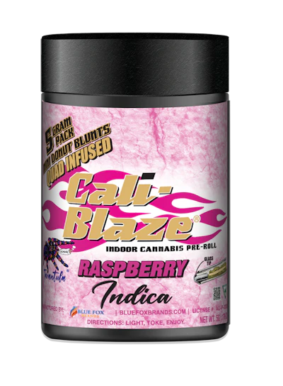 Cali-Blaze - 5-Pack 1g Infused Donut Blunts - Raspberry