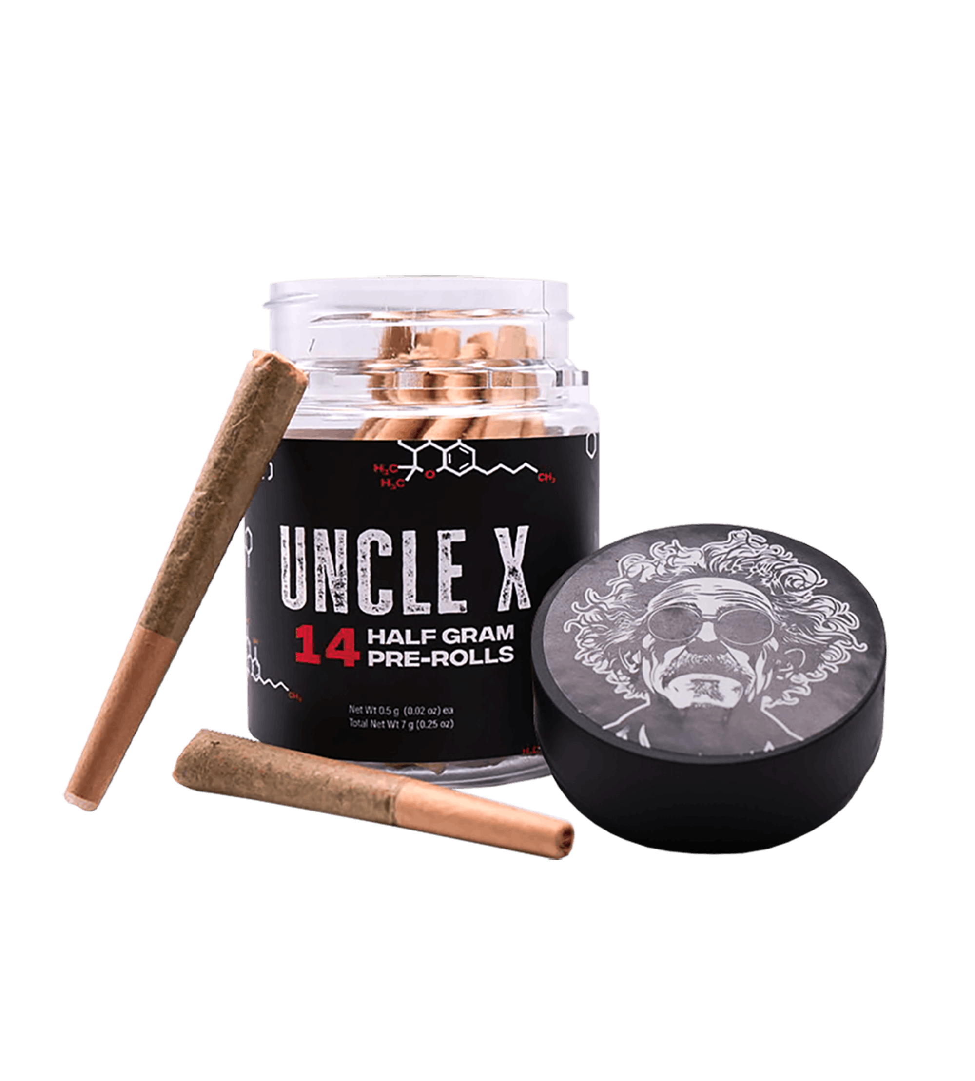Uncle X 14g Pre-Roll 28pk - Cadillac Rainbows
