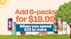 Spend $33 - Add 6-packs for $18.99