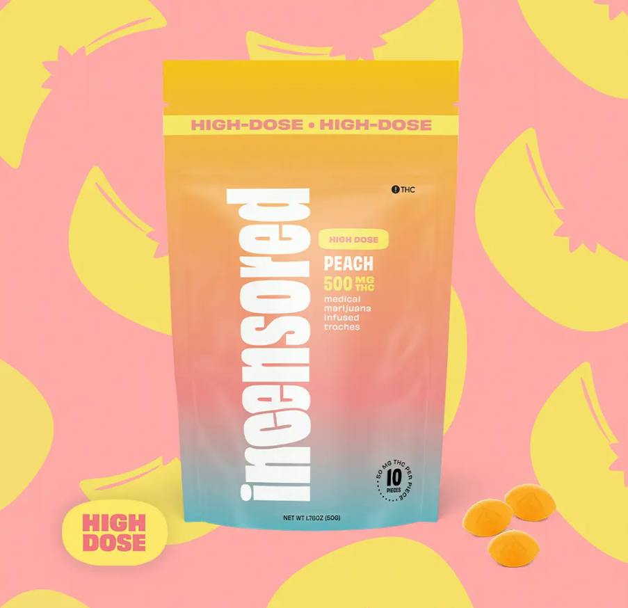 Peach Troches 10ct/50mg