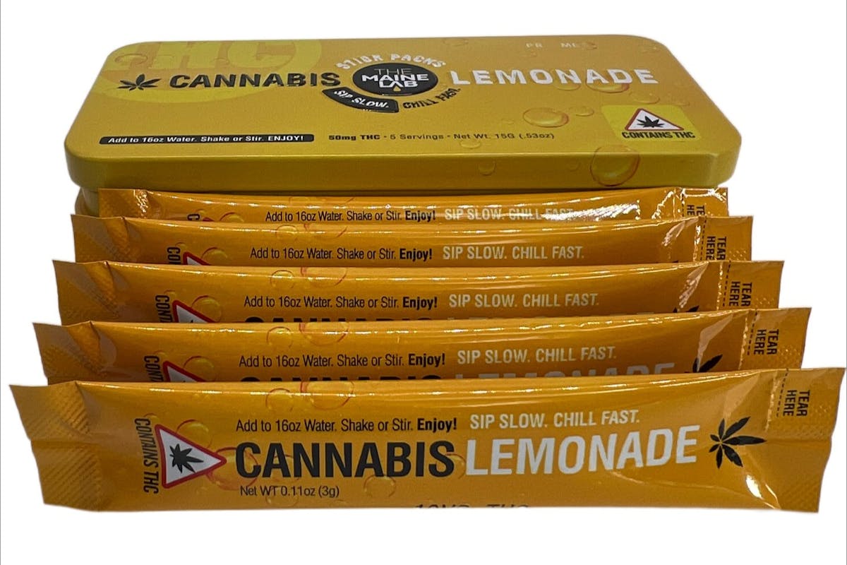 Image of 10mg 1:1 Lemonade Powder | 10mg 5pk | 50mg