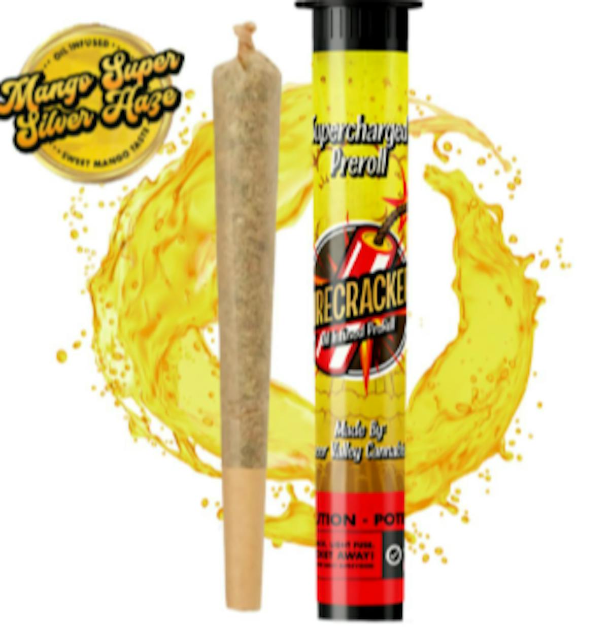 Photo of Firecracker Mango Super Silver Haze Infused Preroll