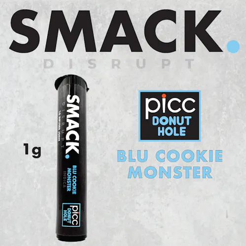 Blu Cookie Monster | SMACK. Infused Pre-Roll | 1g-active