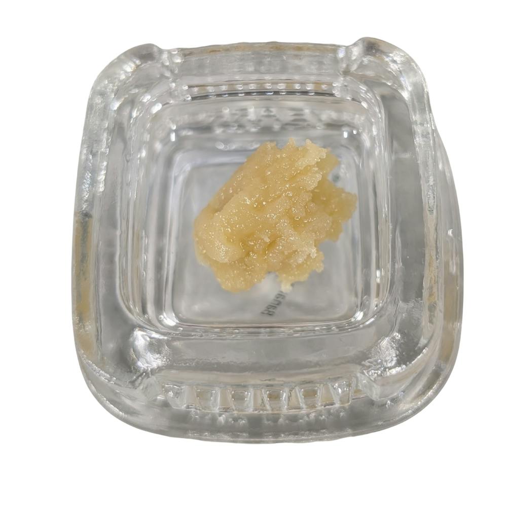 Live Hash Rosin 2nd Press Cold Cure 1g - Banana Lemon Cupcake
