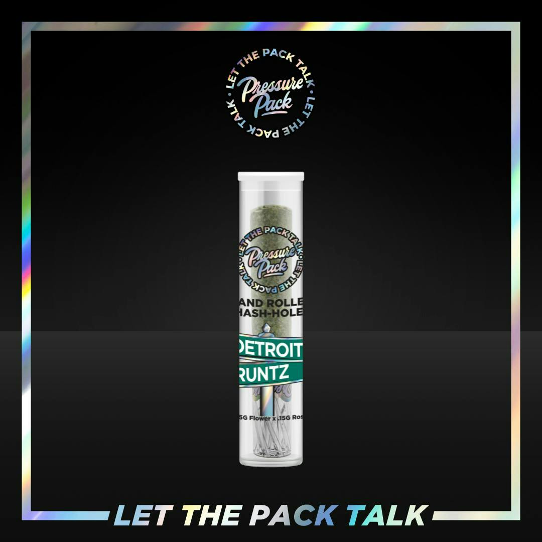 Pressure Pack - 1g Hash Hole - Detroit Runtz