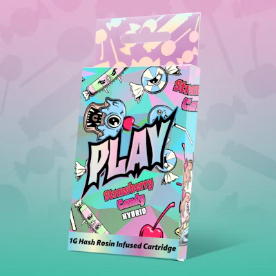 Play - 1g Cartridge - Strawberry Candy