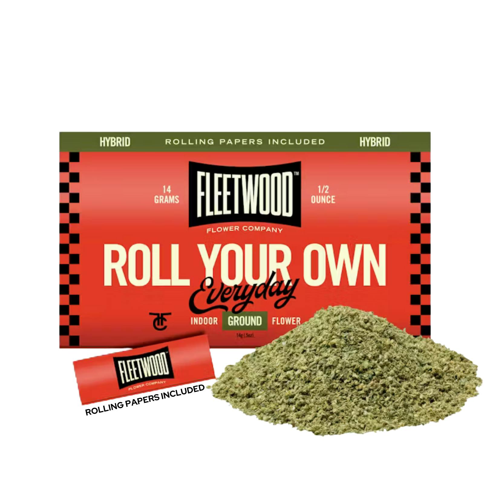 PINEAPPLE BREEZE X BIRTHDAY CAKE (PRE-GROUND FLOWER + ROLLING PAPERS)