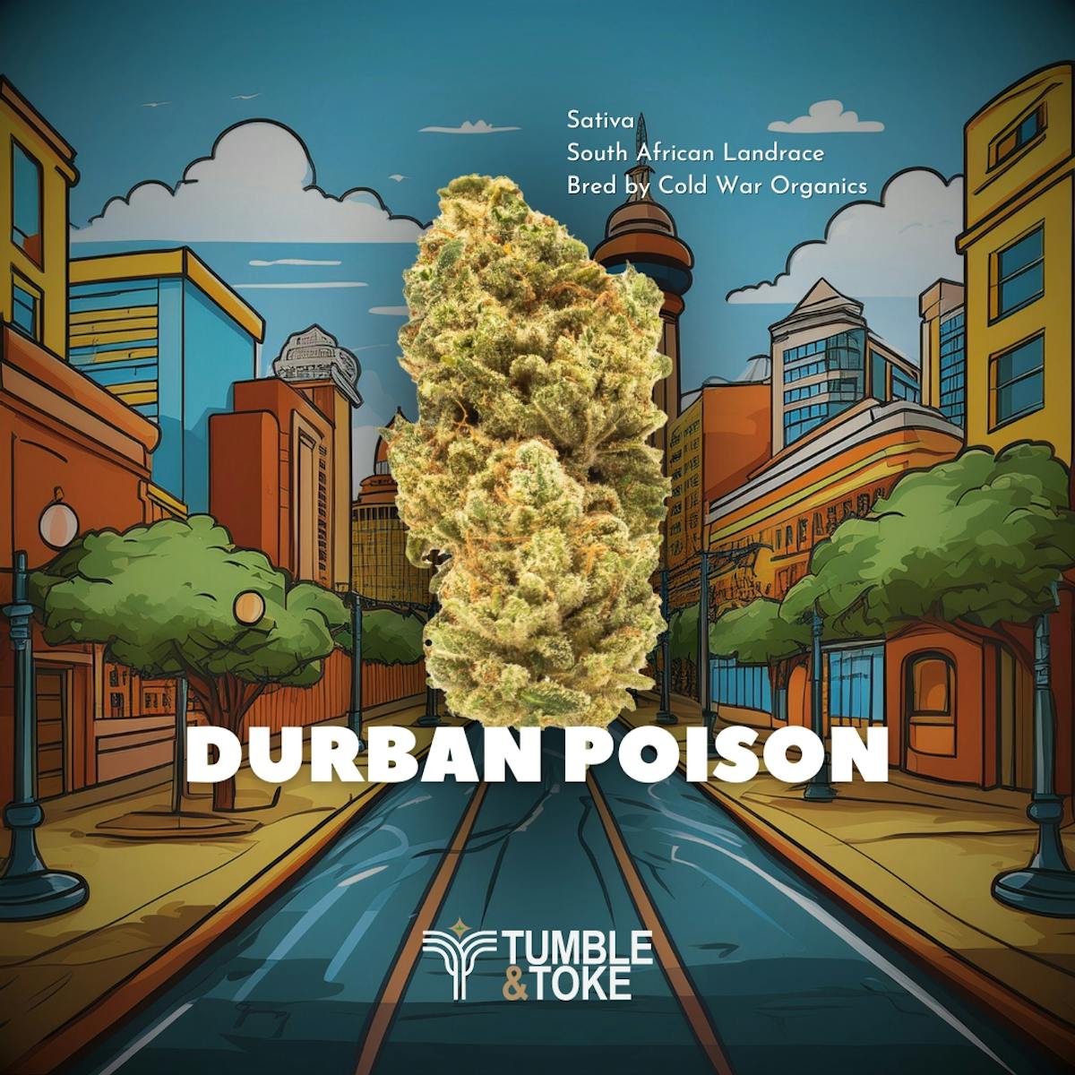 Photo of Durban Poison 14g Flower Tumble & Toke