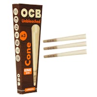 Product OCB Cones | Unbleached | 3pc | King Size