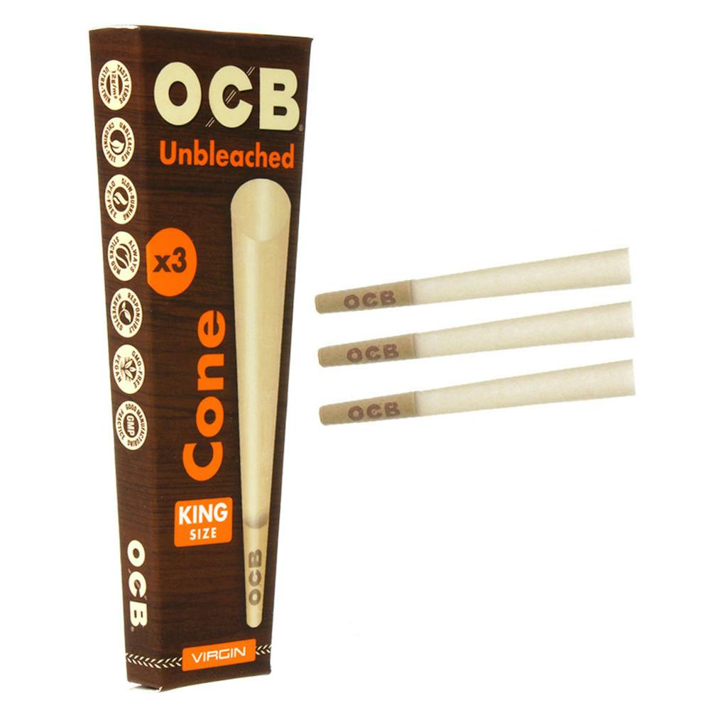 Product OCB Cones | Unbleached | 3pc | King Size