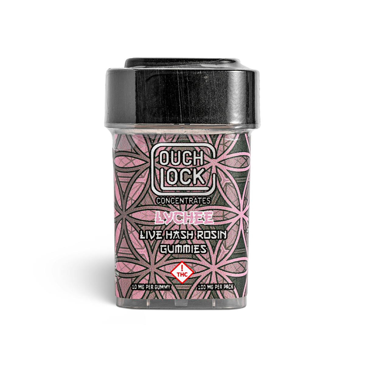 Photo of Lychee Hash Rosin Gummies – 100mg