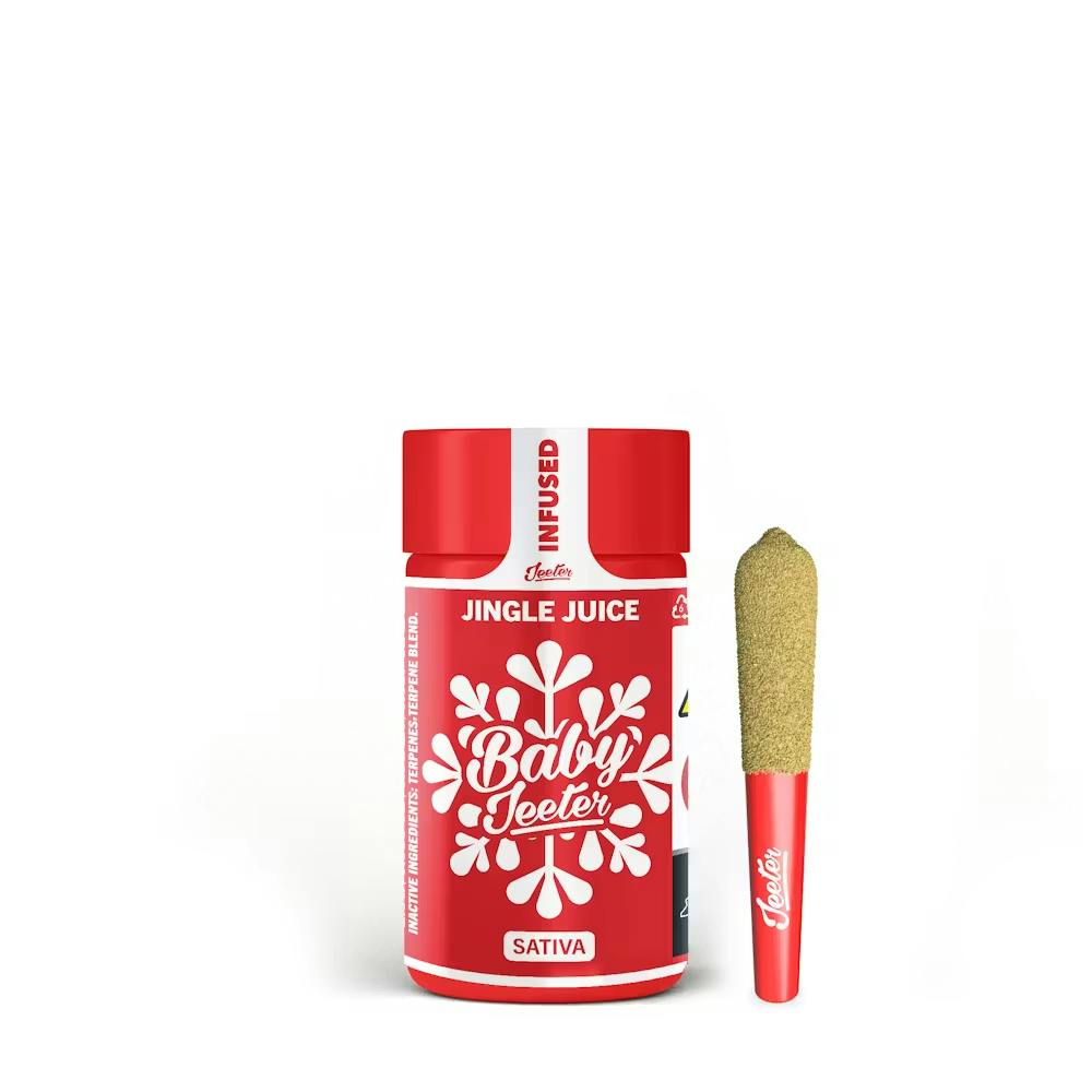 Jeeter Jingle Juice 5pk 2.5g Quad Infused Pre-Rolls