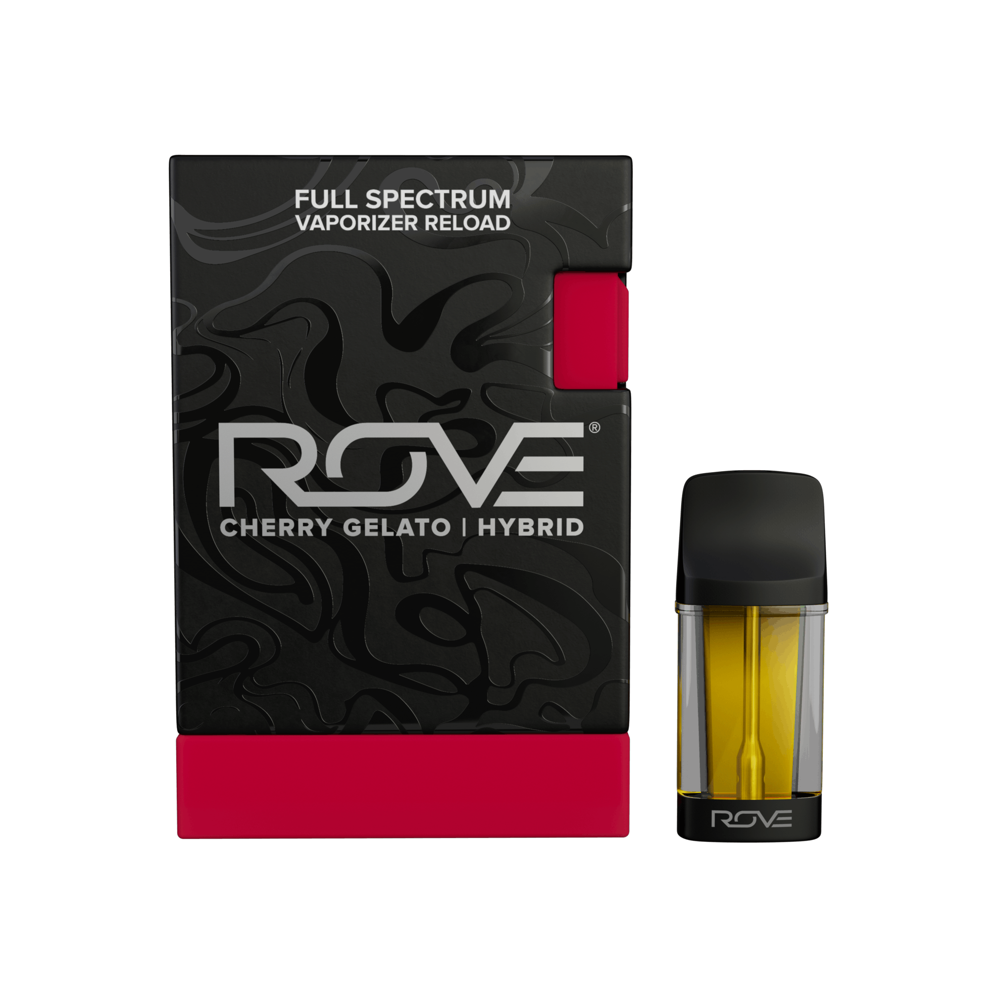 Photo of Rove | Cherry Gelato | Melted Diamond Live Resin Vaporizer | 1g (Reload)