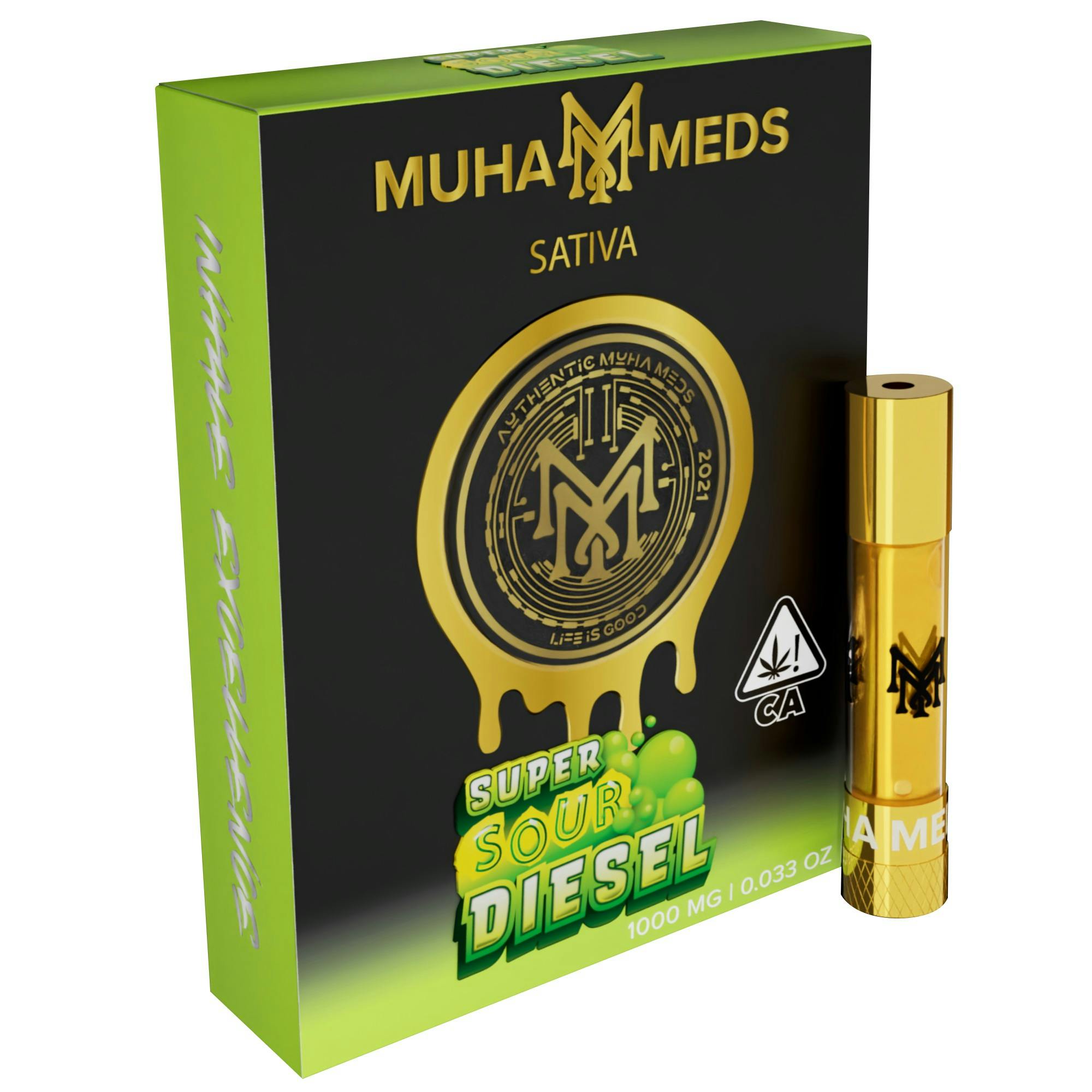 Product: MUHA MEDS | SUPER SOUR DIESEL | CART SATIVA
