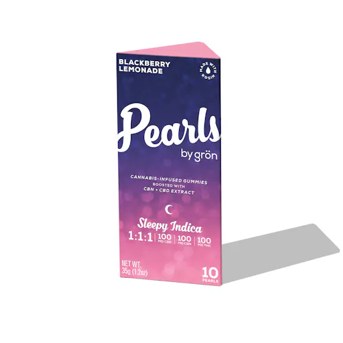 1:1:1 Blackberry Lemonade Pearls – CBN/CBD/THC – Sleepy Indica