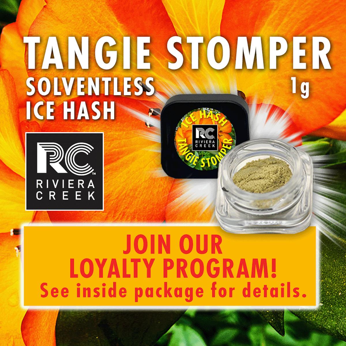 Photo of Tangie Stomper Ice Hash