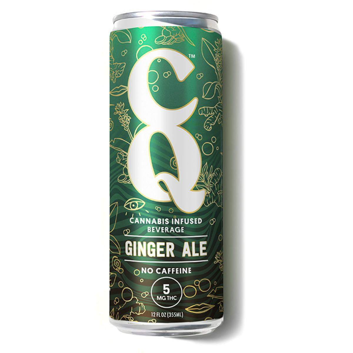 Photo of CQ Ginger Ale Infused Beverage 5mg