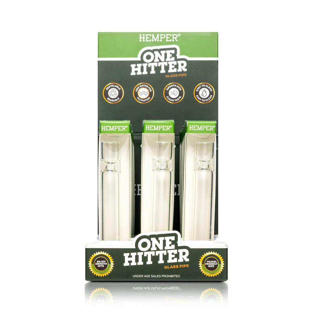 Accessories | Hemper | One Hitter | Clear