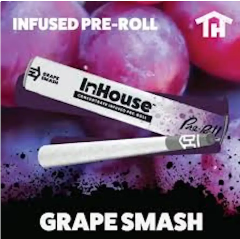 Product In House | Grape Smash | Infused Preroll