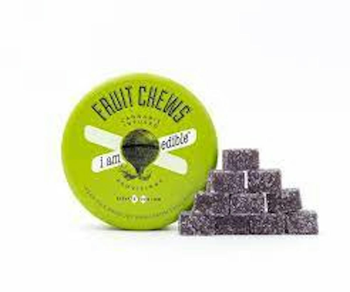 Photo of I am Edible 20:1 Blackberry Fruit Chews 20mg 20pk (CBD:THC)