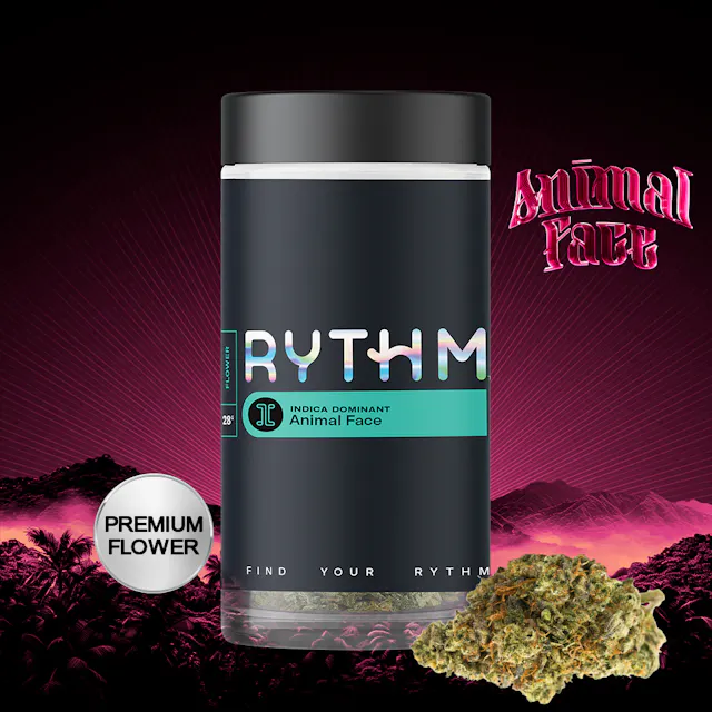 RYTHM Animal Face | Premium Flower | Indica | 28g