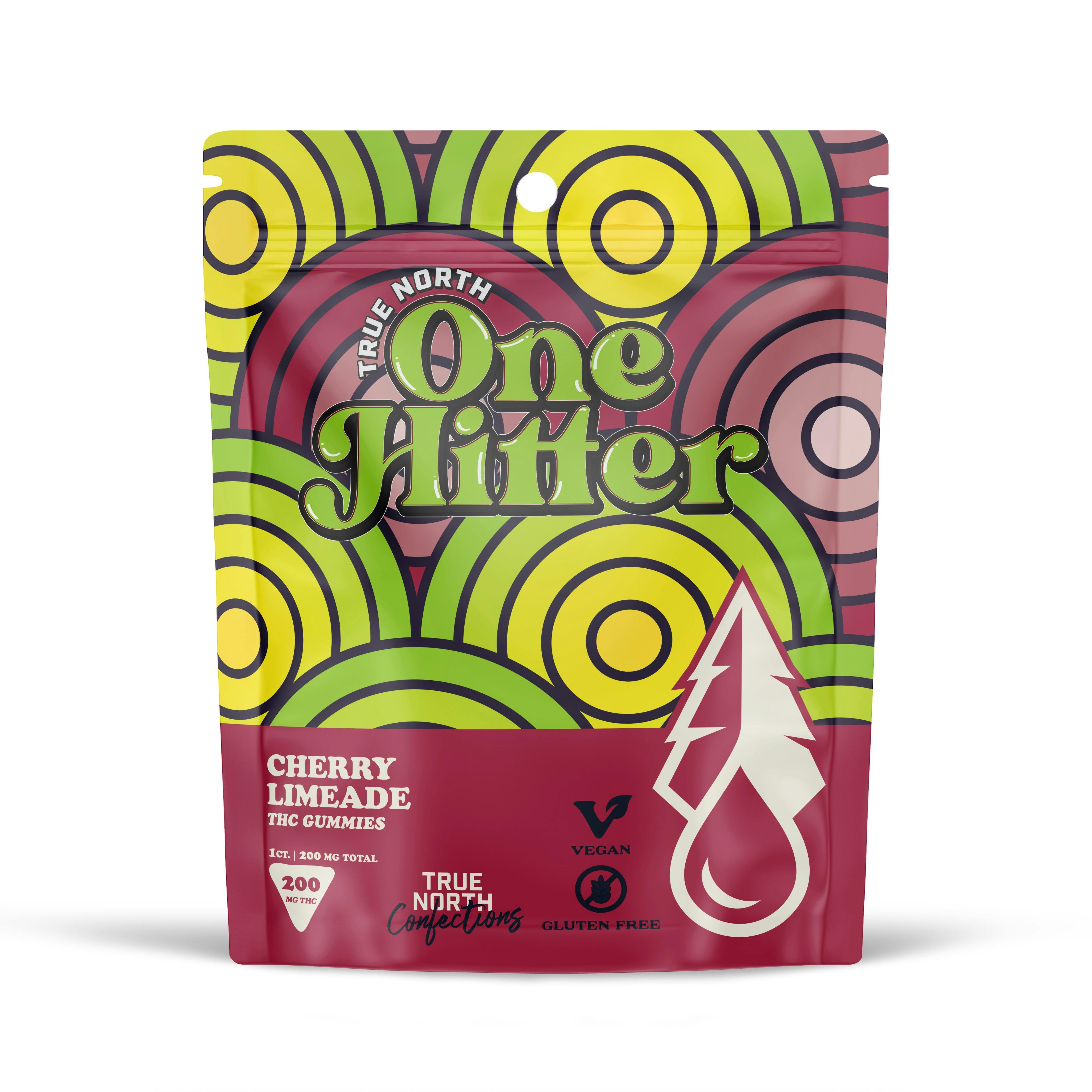 True North Confections - One Hitter Single Gummy - (200mg) - **CHERRY LIMEADE** (5/$15)
