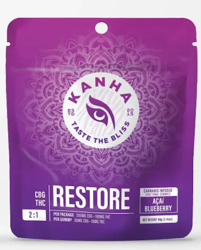KANHA – 2:1 Restore Gummies – 100mg 10pk-1