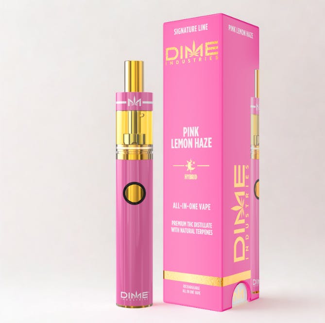 vape pen pink Dime Industries | Pink Rose main image 1