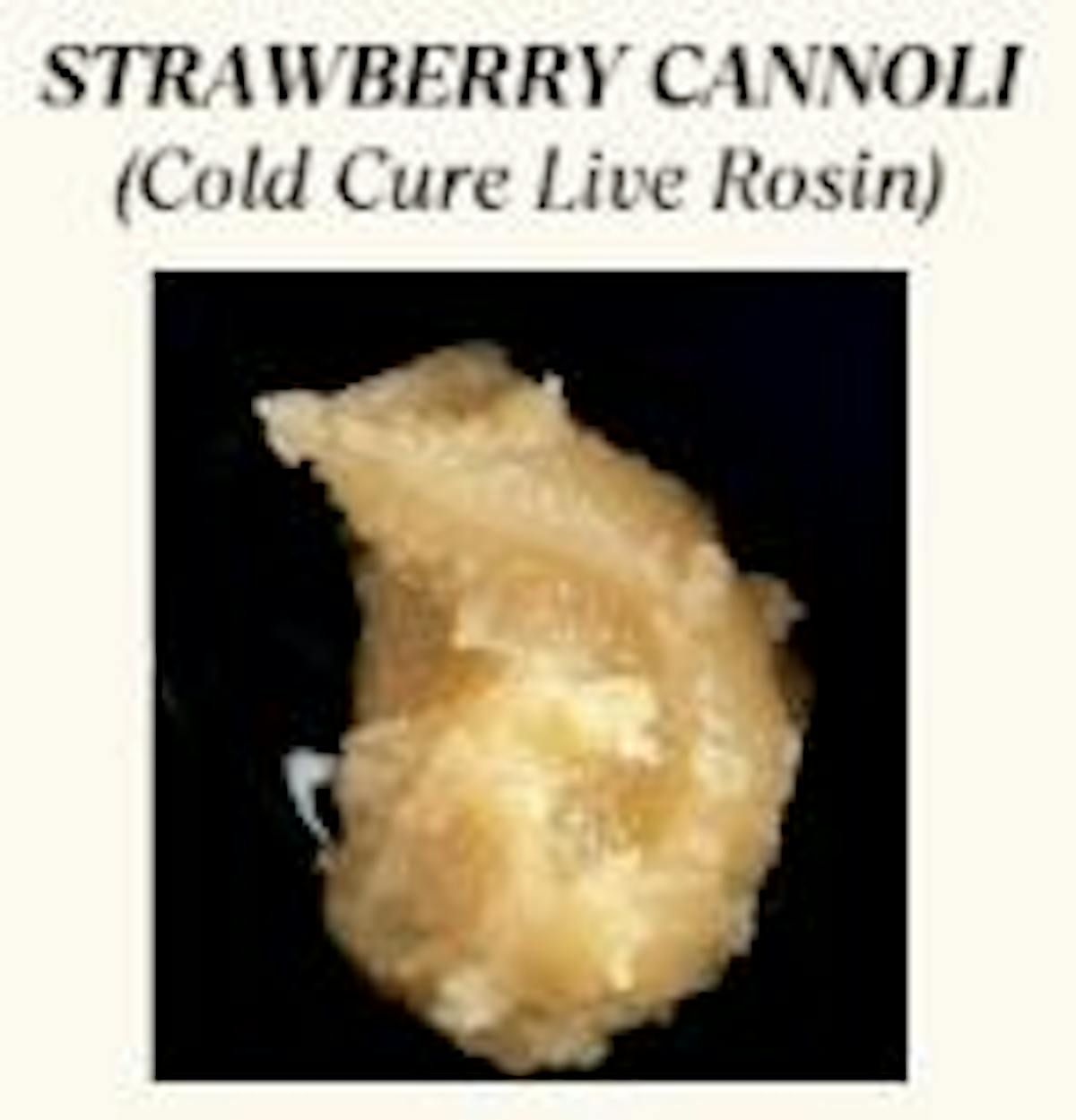 Image of Strawberry Cannoli | 1g Live Rosin | Cold cured