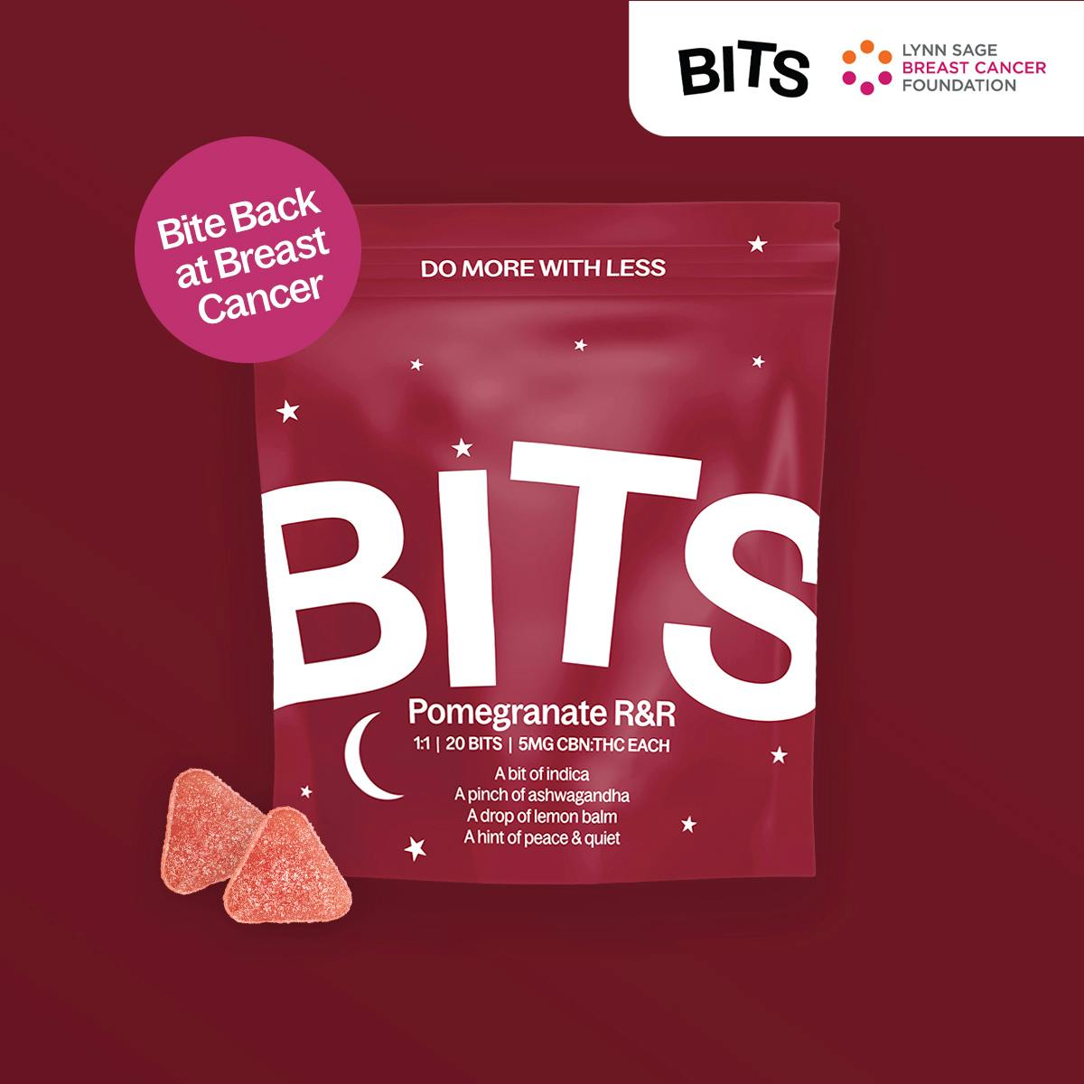 Bits 5mg 20pk - Pomegranate R&R