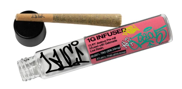 KY Jealous Live Resin Infused Pre roll | Hybrid | Luci