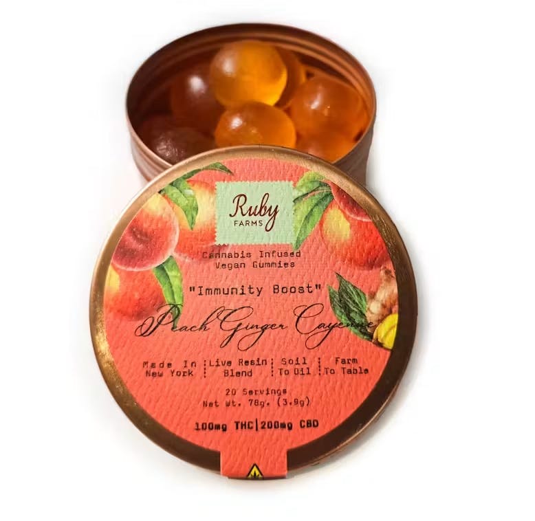 Ruby Farms | Live Resin | Peach Ginger Cayenne Ruby Farms