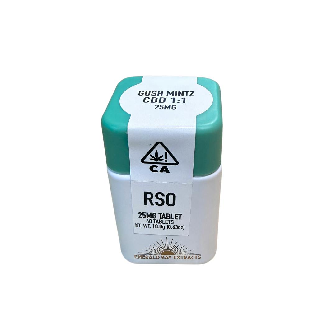 GUSH MINTZ RSO CAPSULES  (10CT/ 100MG)