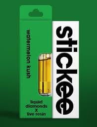Stickee | Live Resin Vape Cart - 1g - Watermelon Kush