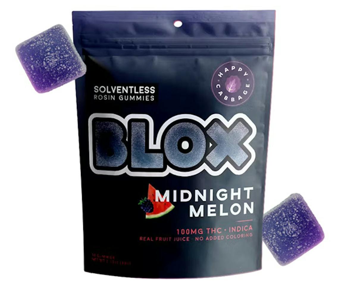 Photo of BLOX | Midnight Melon | Rosin Gummies 10PK